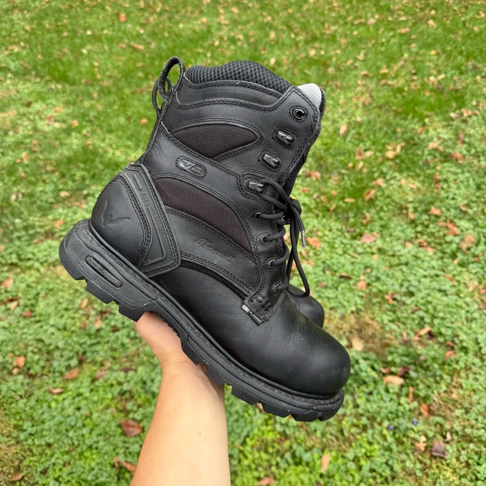 Thorogood Waterproof Insulated Tactical EMT Black Boots 834-6448 Size 11 Men’s